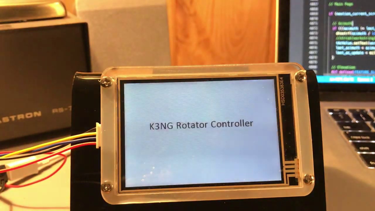 K3NG Arduino Rotator Controller Nextion Display Code Development Update April 10, 2020