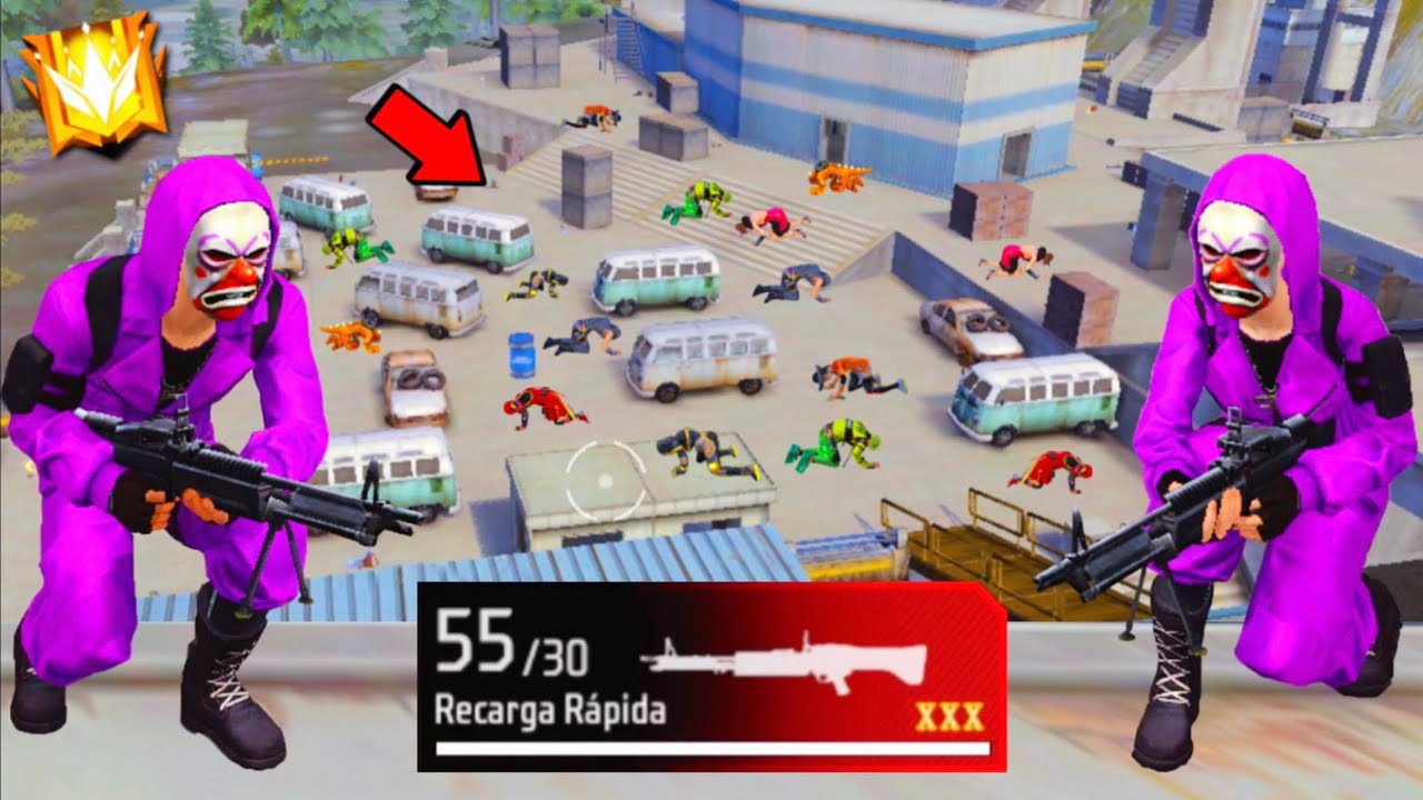 EL RETO DE LA M60 CAMPERA EN CLASIFICATORIA 😱 FREE FIRE