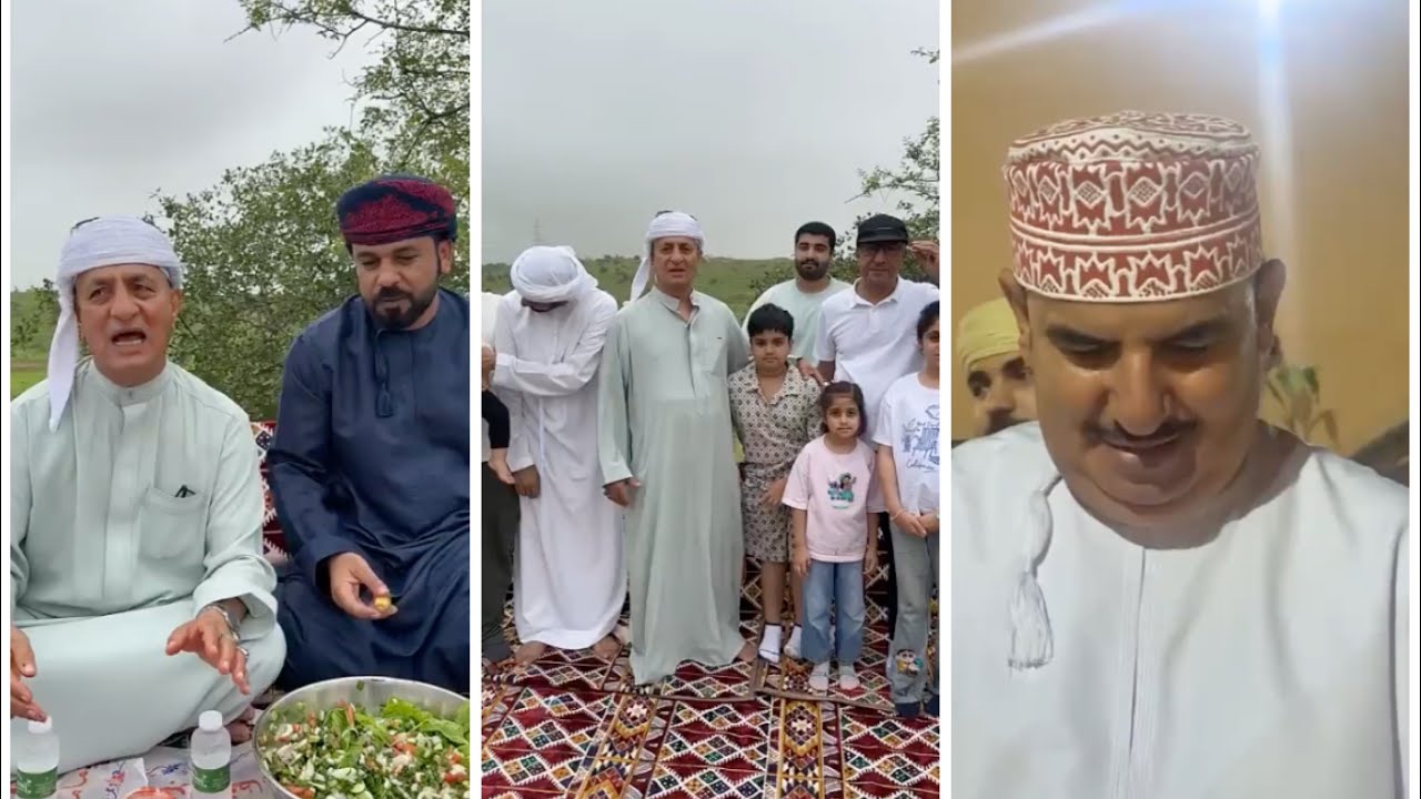 ترحيب خاص من اهل صلالة و شوي السمك بطريقة مبتكرة في الطبيعة و فعاليات مهرجان صلالة . الشيف خالد حرية