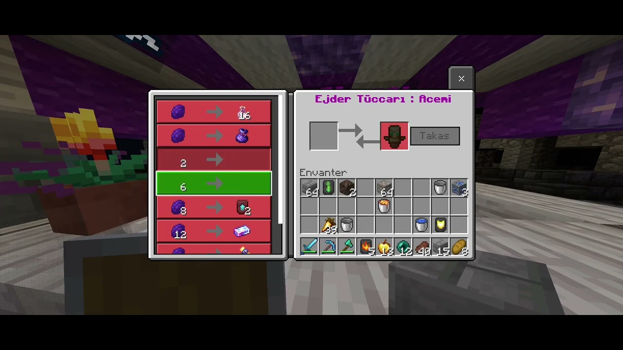 Minecrafttaki sunucudaki 1. Videom ve serverdeki en iyi şeyi çıkartmışmıyımdır?