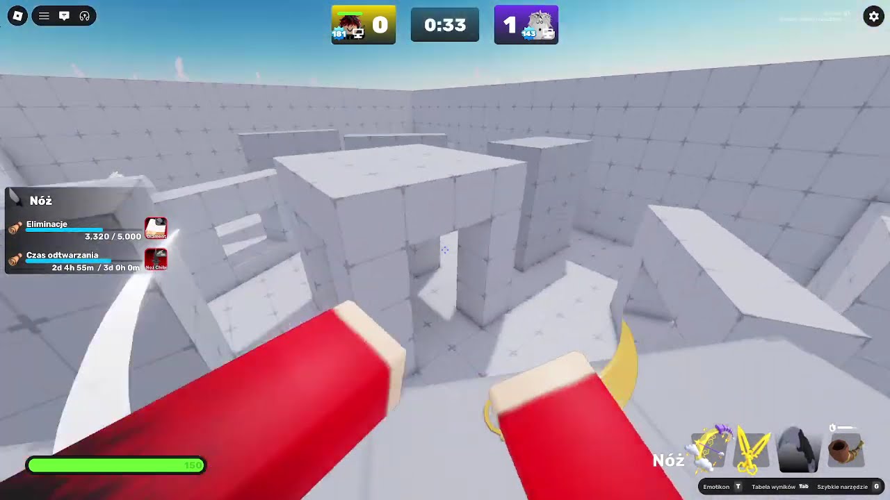 KNIFE ONLY 1VS1