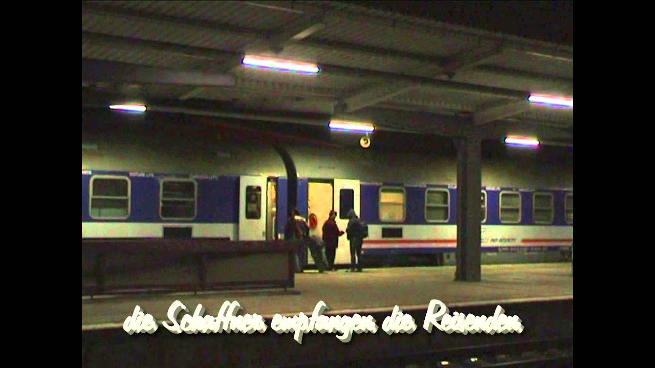 Ludmilla -Power zwischen Berlin und Küstrin: Ostbahnumleiter im November 2008