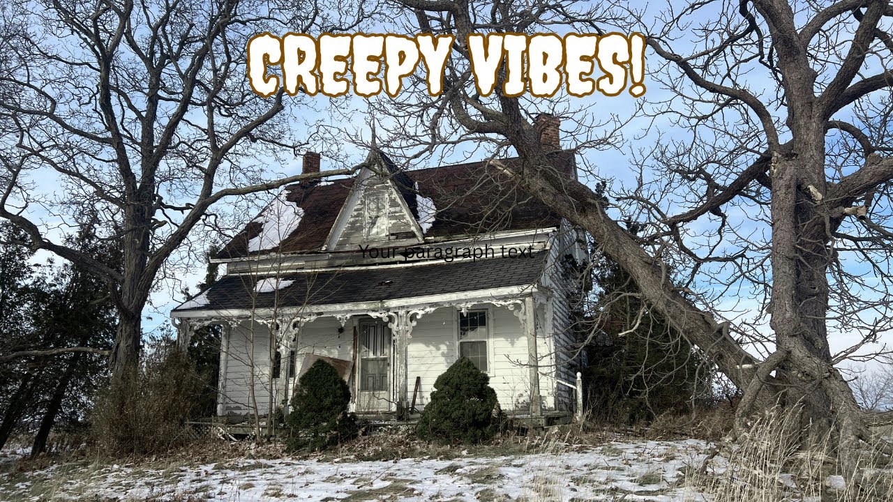 1920's Era CREEPY & SPOOKY..ABANDONED Farm House