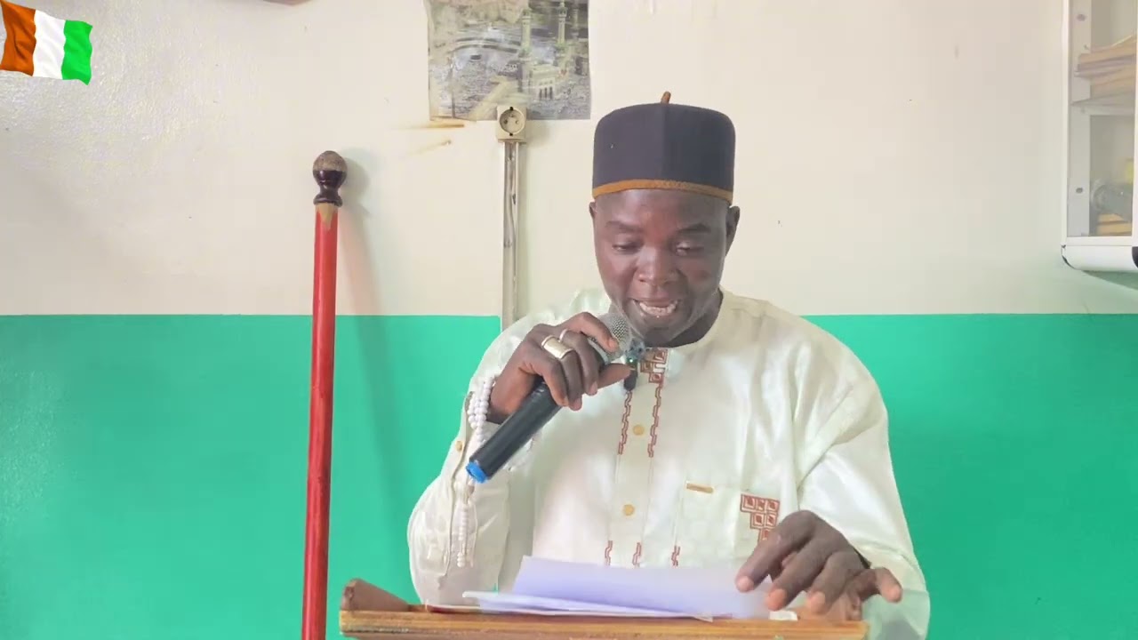 khutuban Jumm’a kenan parti (1) 1447/20 a masallacin ZAWIYYAH NOUROU OUSMANIYYAH Abidjan 02/01/2026 