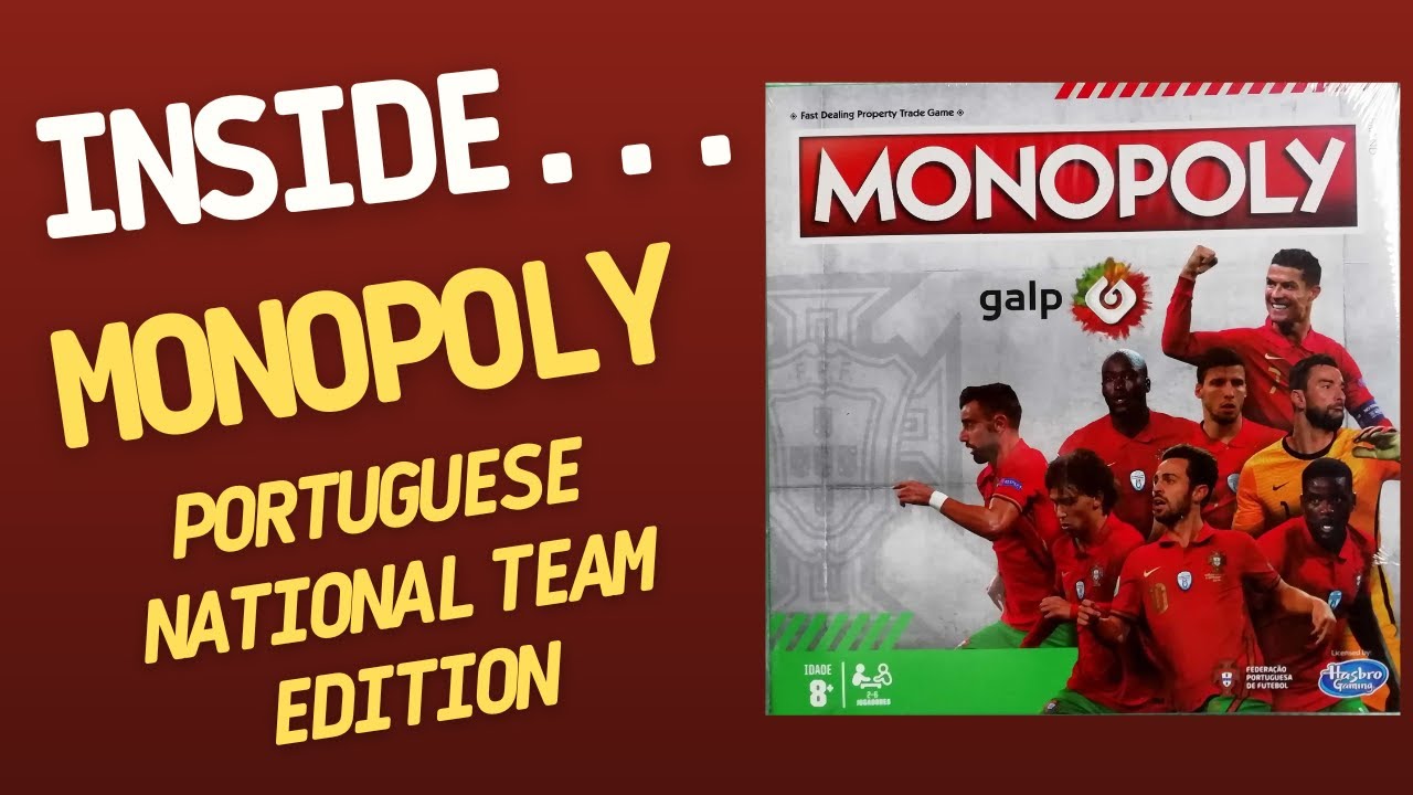 Monopoly Portuguese Nacional Team / Monop&oacute;lio Sele&ccedil;&atilde;o Nacional | Inside with Jo&atilde;o Ricardo Ep113
