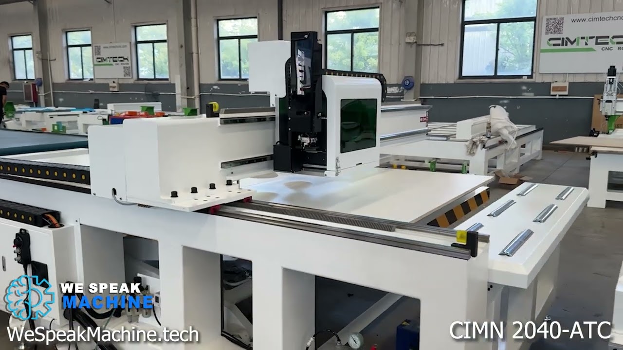 Large Format CNC Router With Labeling And Autoload
