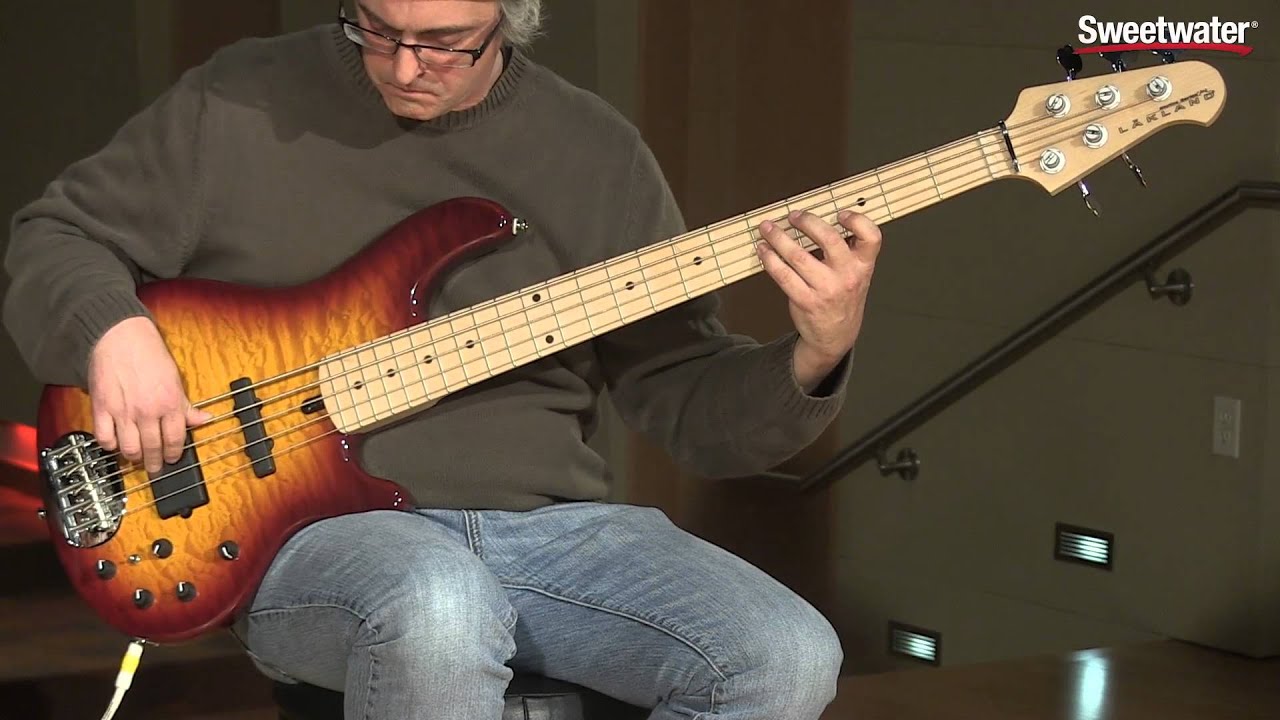 Lakland Skyline 55-02 Deluxe 5-string Bass Guitar Demo by Sweetwater