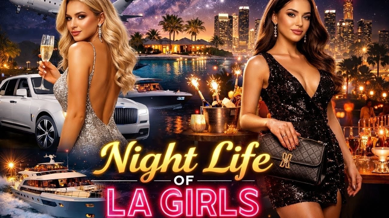 The Nightlife of LA Girls Inside Their Lavish World of Glamour and Luxury  | #trending #luxury