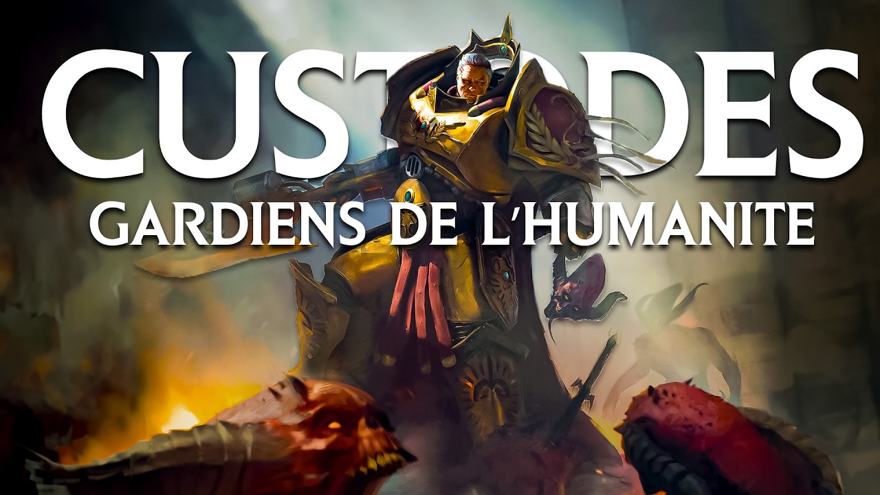 Adeptus Custodes – La perfection comme loi, le devoir comme destin (Lore Warhammer 40K)