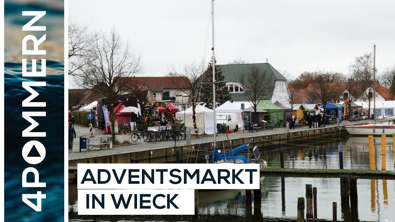 Romantische Winterzeit an der Ostsee – auf dem Wiecker Adventsmarkt | Greifswald TV