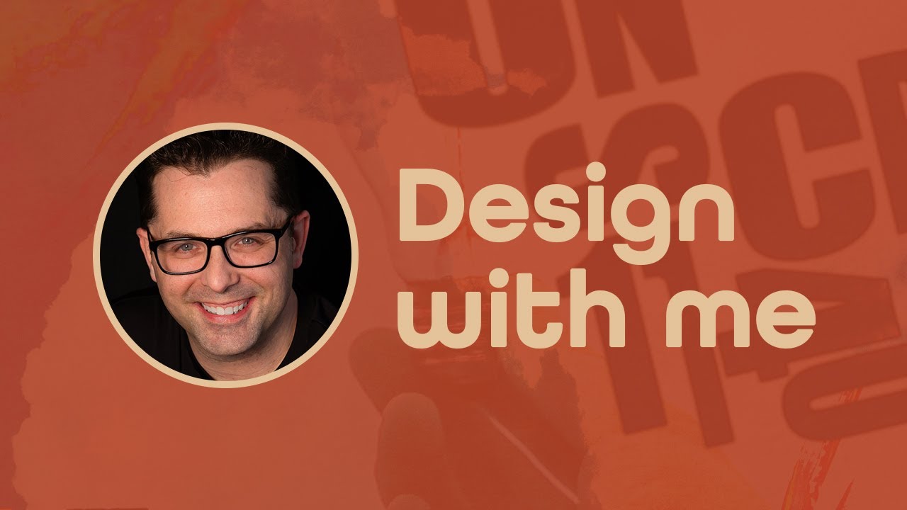 Design With Me - David Carson Style Artwork
