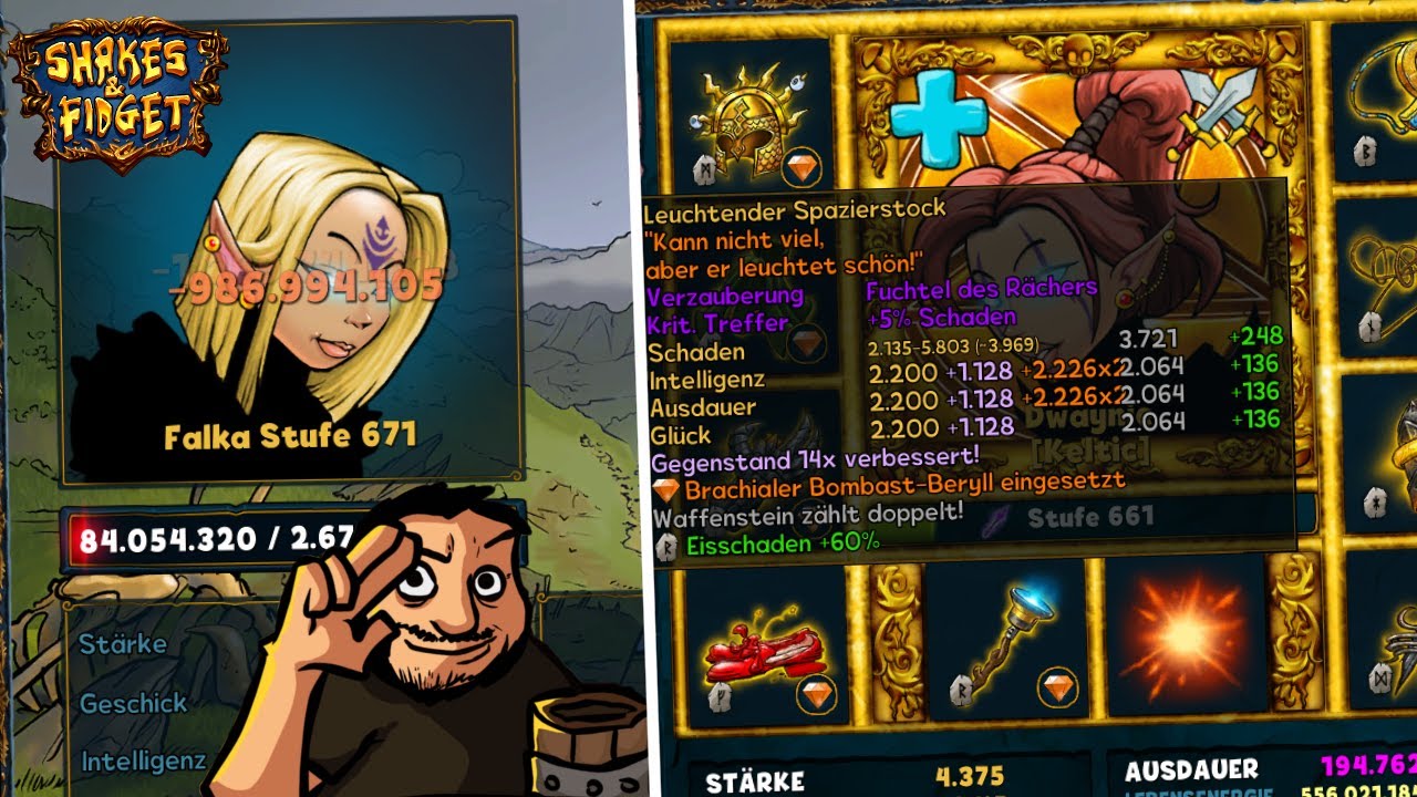 Shakes & Fidget - So Knapper Kampf & s31 Status Update! *1392 SFGame