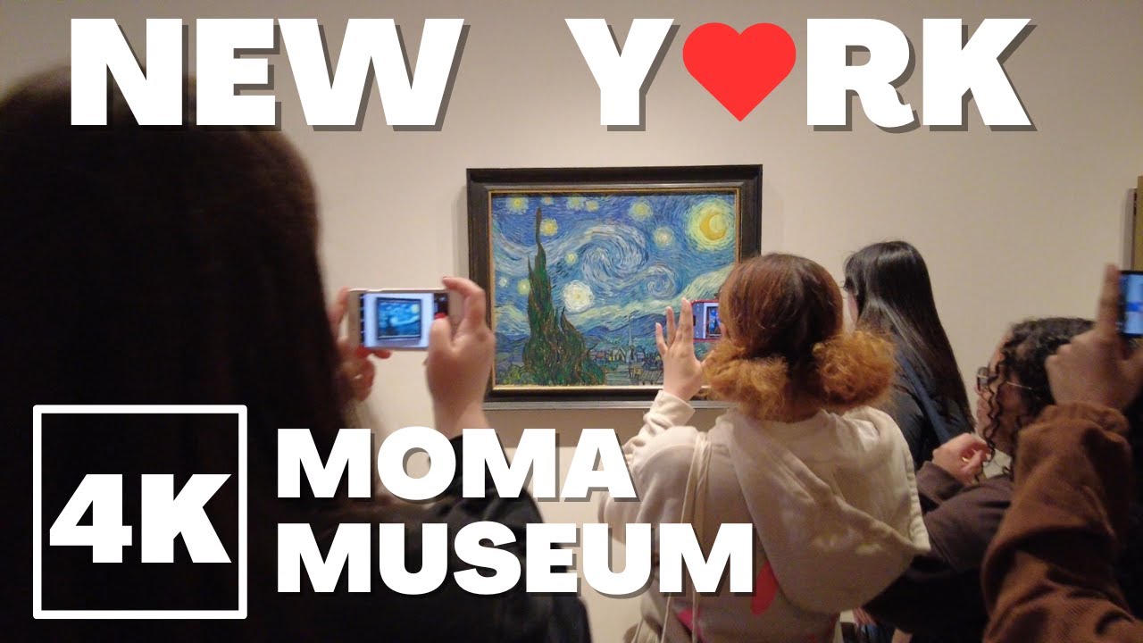 MoMA Museum NEW YORK🗽[4K]