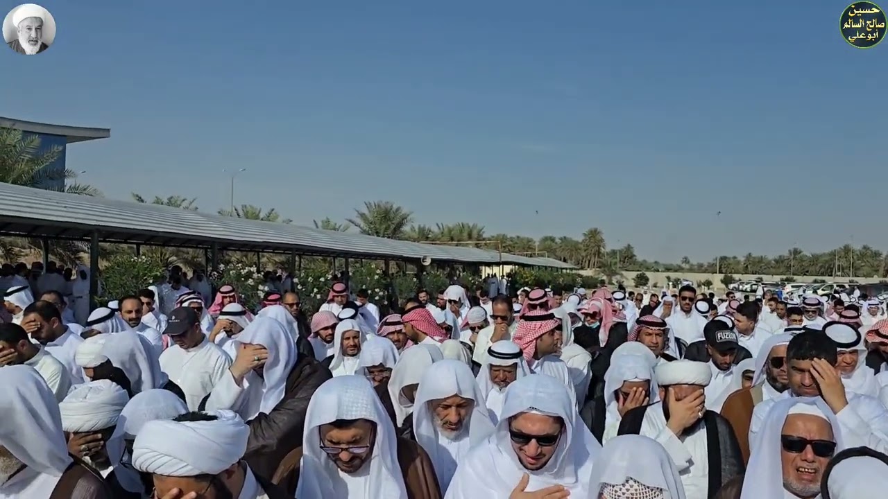 نعي السيد مجتبى السلمان في تشييع سماحة العلامة الشيخ جواد بن الشيخ علي الدندن ١٤٤٦/١٠/٢هـ