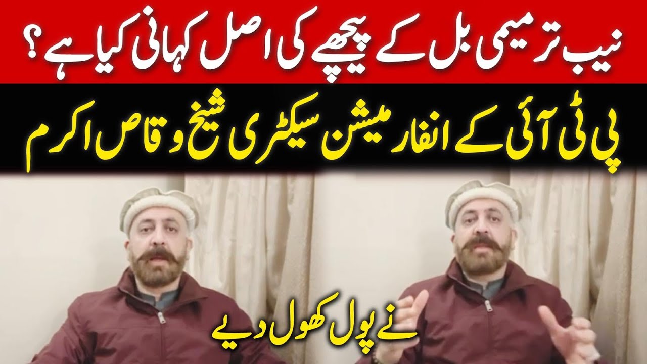 نیب ترمیمی بل کے پیچھے کی اصل کہانی