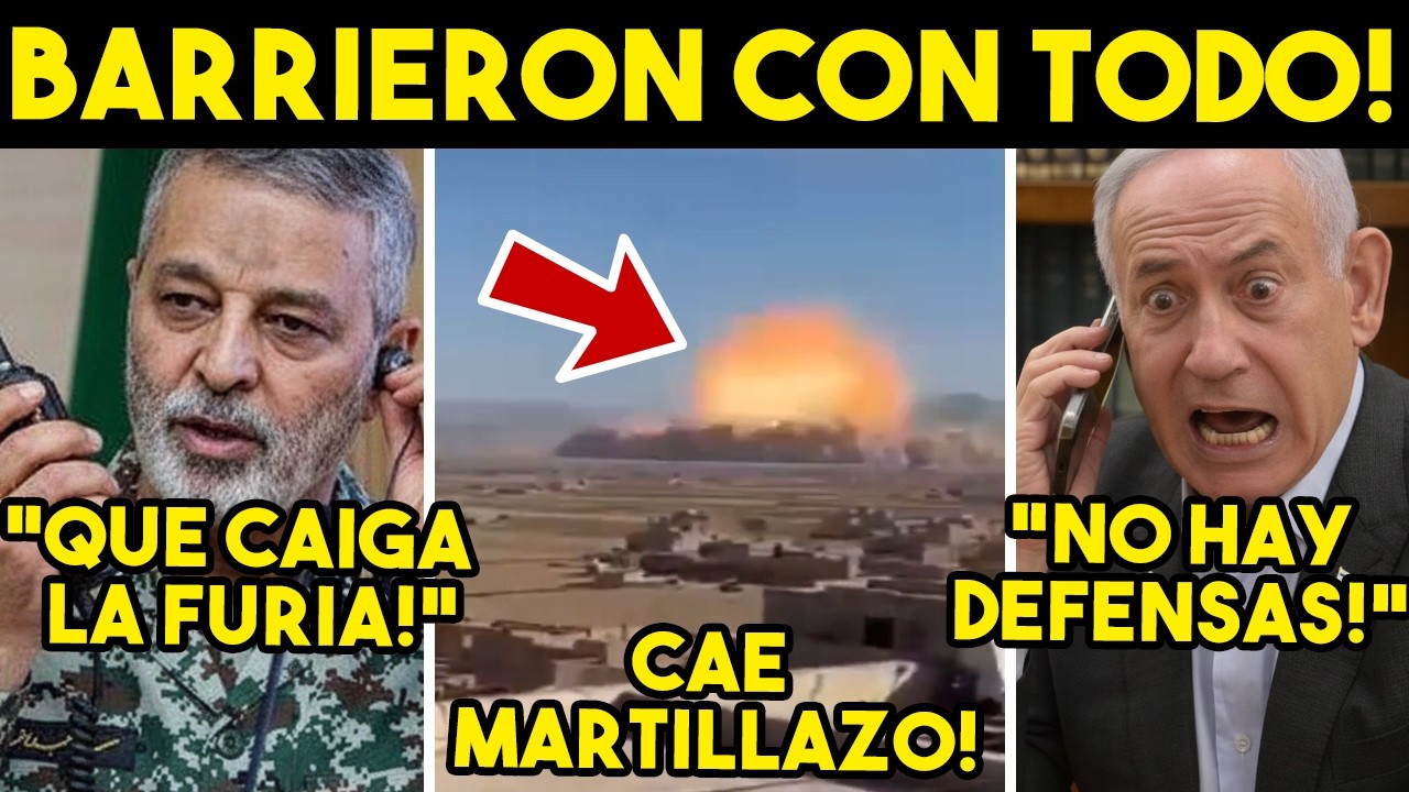 LES CAE TSUNAMI! IRAN BARRE CON TODO, EU PIDE SALIDA. ULTIMATUM A OTAN, ES EL FIN. HOY