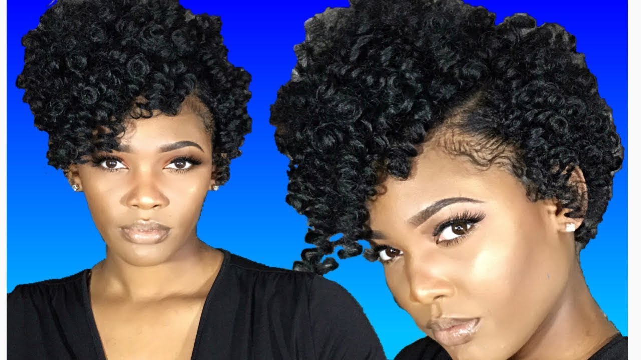 How to TWA crochet tapered cut on natural hair/Curlkalon type hair(Freekalon hair)/Samsbeauty.com