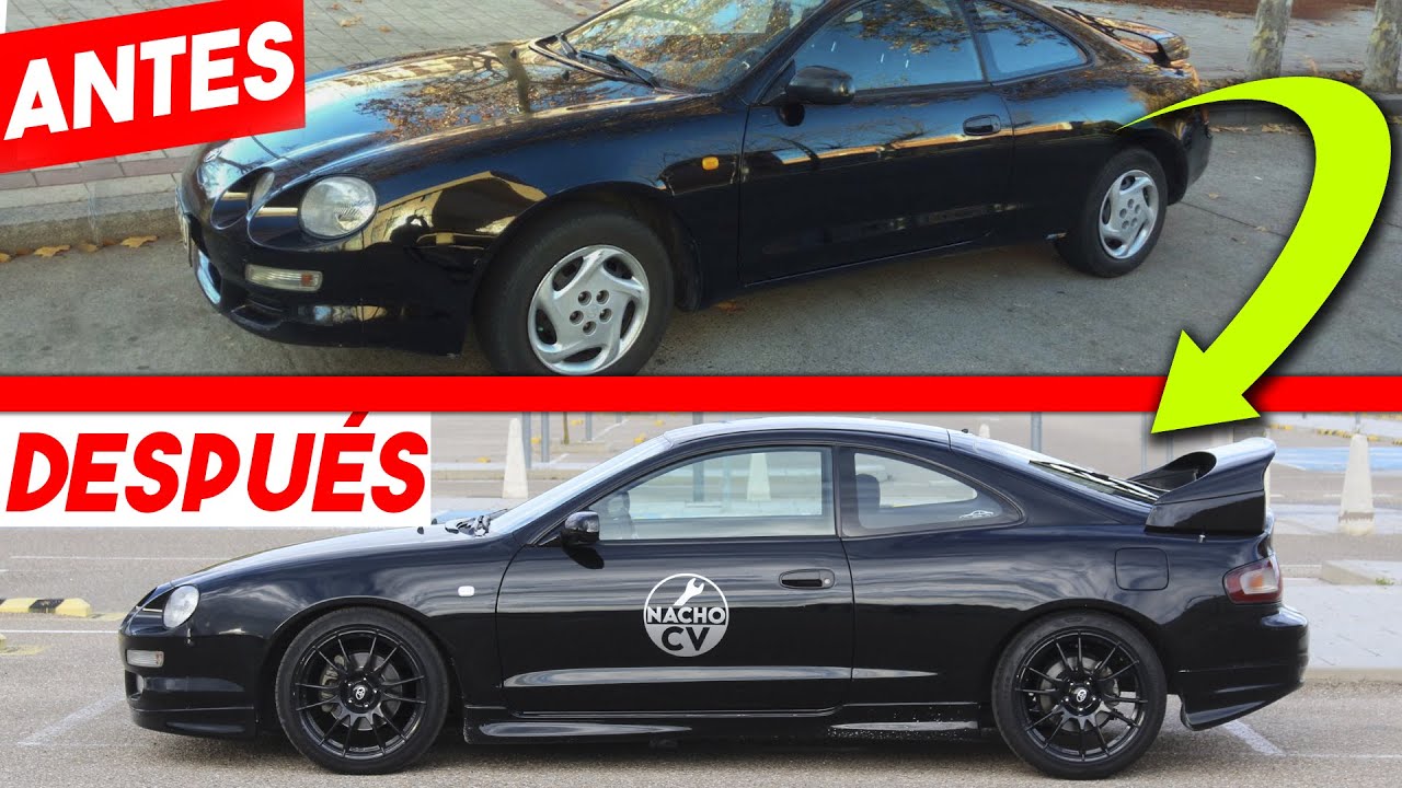 CONSTRUYENDO un TOYOTA CELICA en 15 min
