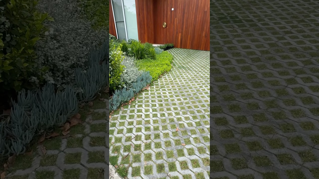 A permeable driveway with a 12month update at the end