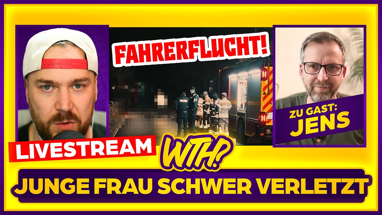 Fahrerflucht! Junge Frau lebensbedrohlich verletzt!