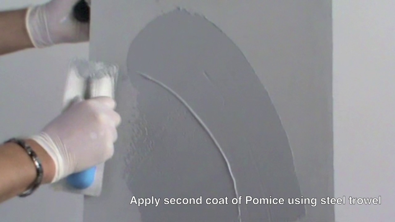 How to Apply Pomice- Ritver Wall Paints Special Effects