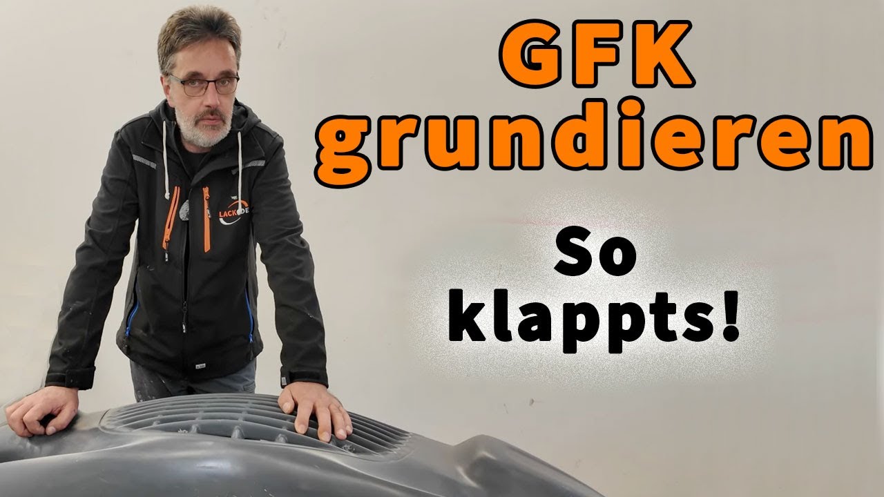 GFK lackieren – Anleitung und Produkte | LACKSTORE