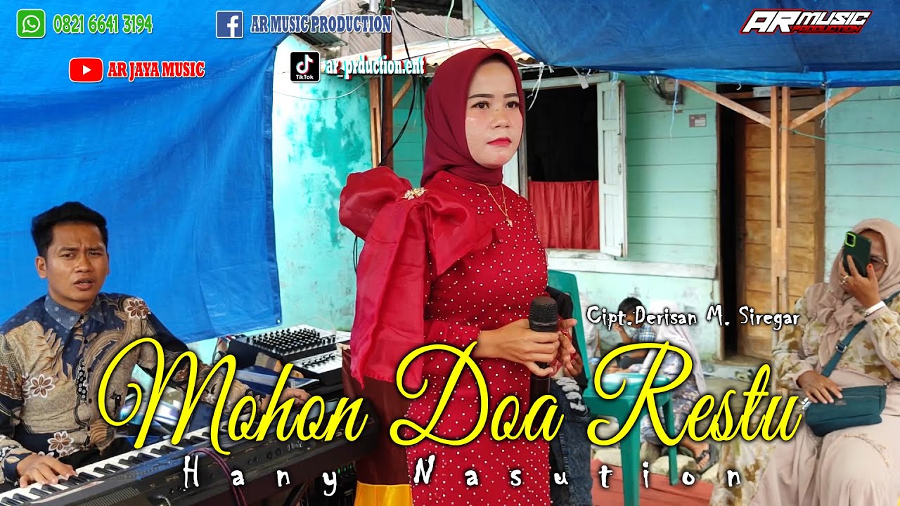 MOHON DOA RESTU || HANY NASUTION, Cipt. Derisan M. Siregar