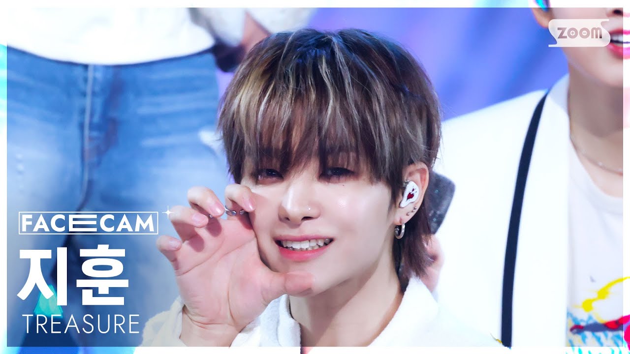 [페이스캠4K] 트레저 지훈 'PARADISE' (TREASURE JIHOON FaceCam) @SBS Inkigayo 250921