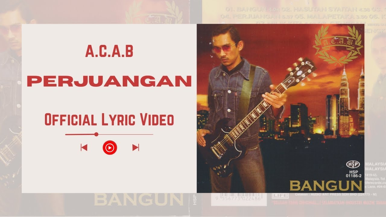 A.C.A.B - Perjuangan (Official Lyric Video)