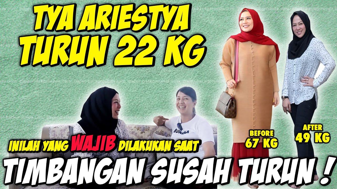 SUSAH TURUN BERAT BADAN? KUNCI RAHASIA TYA ARIESTYA&SHANTY DENNY CAGUR AGAR TETAP TURUN BERAT BADAN!