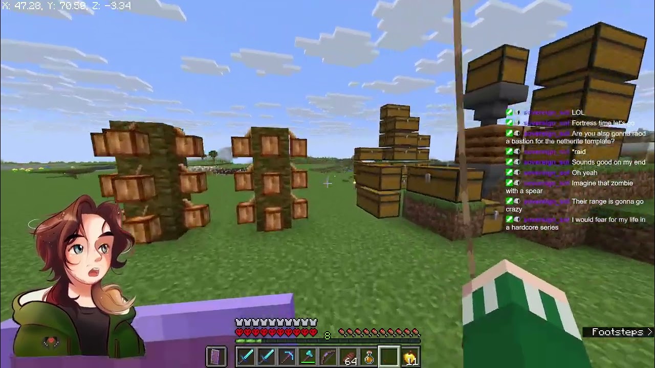 The Quest for a Fortress begins! Hardcore Minecraft (also netherite hopefully lol)