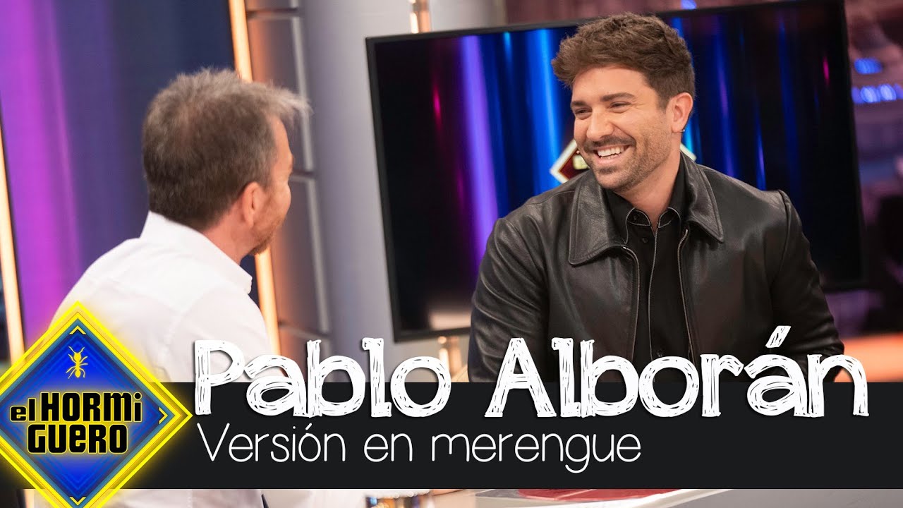 Pablo Alborán se atreve con el merengue y versiona sus mayores éxitos - El Hormiguero