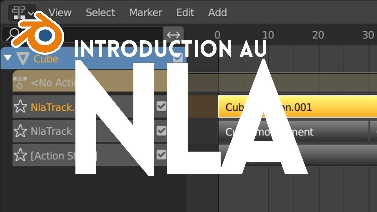Blender : Introduction au NLA