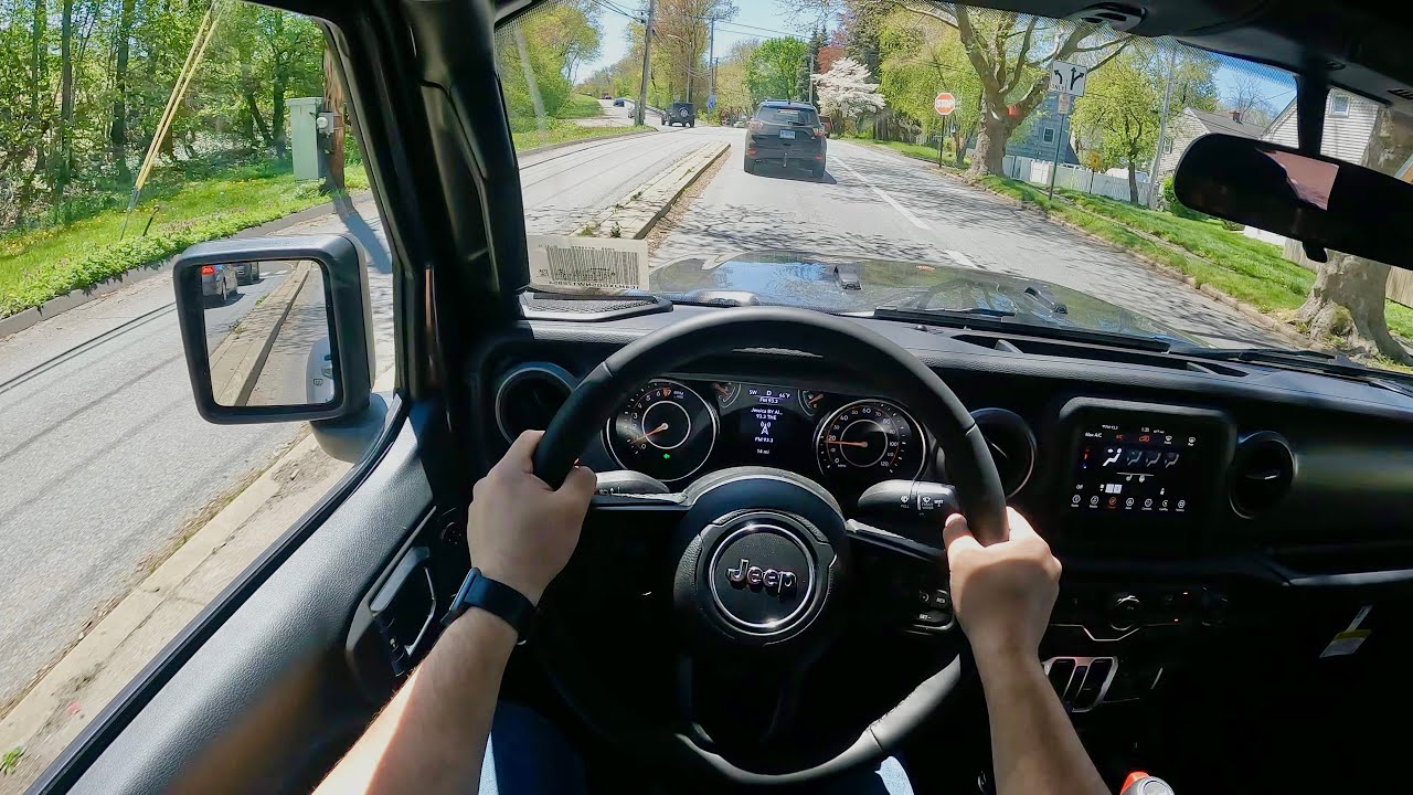 Тест-драйв Jeep Wrangler 2022 года от первого лица — стоит ли он 45 тысяч долларов?