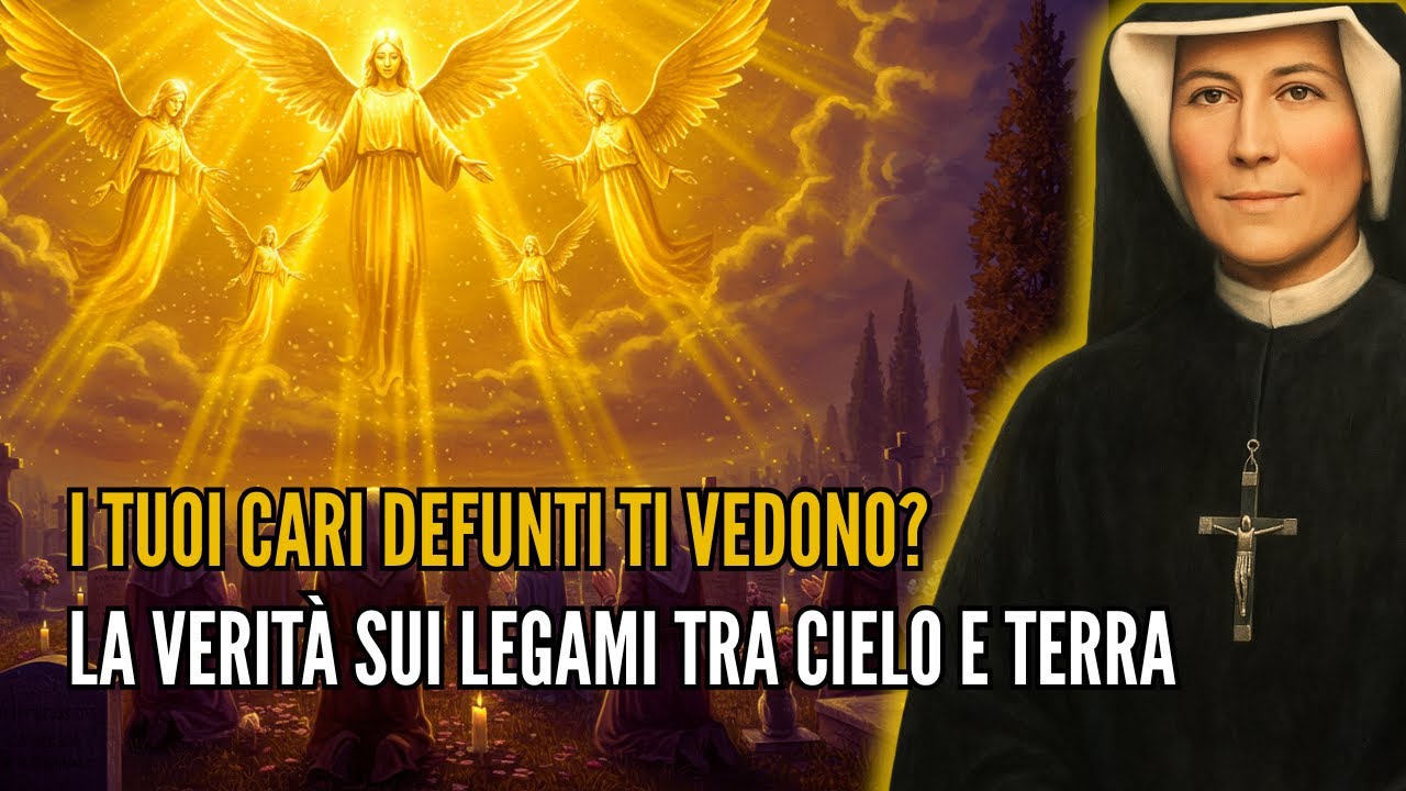Santa Faustina rivela: le anime possono vedere i loro cari dalla terra?