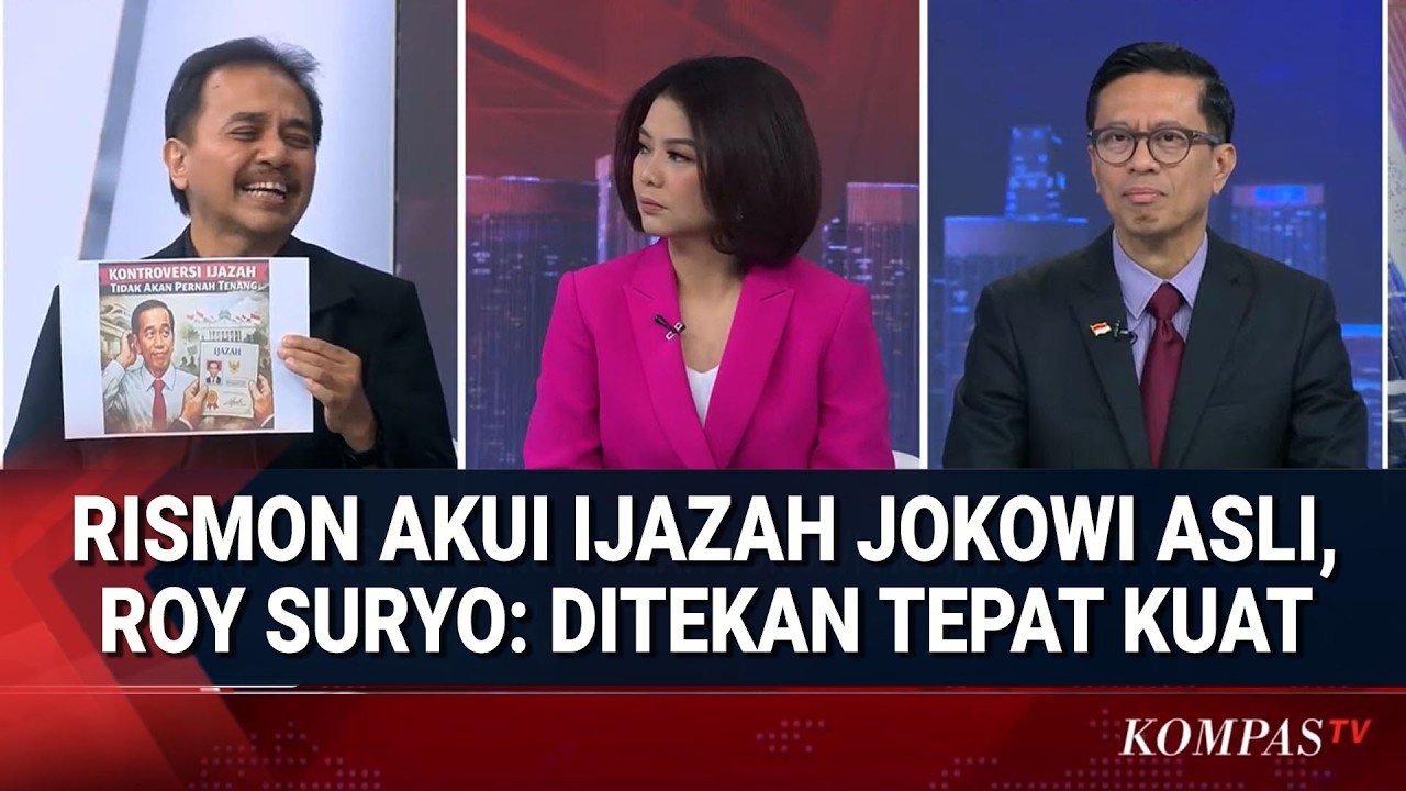 Respons Andi Azwan! Rismon ke Solo Akui Ijazah Jokowi Asli,,Roy Suryo Maju Terus ?