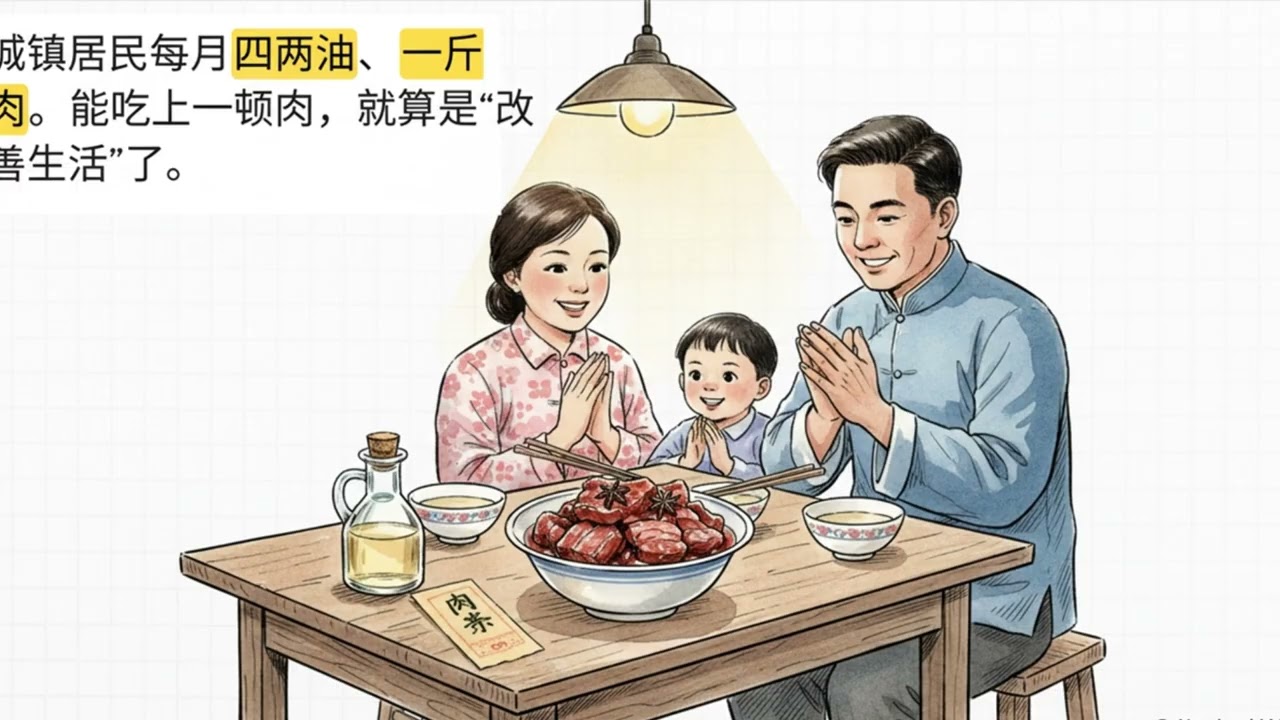 凭票生活的那些日子 - 1970 年代的中国