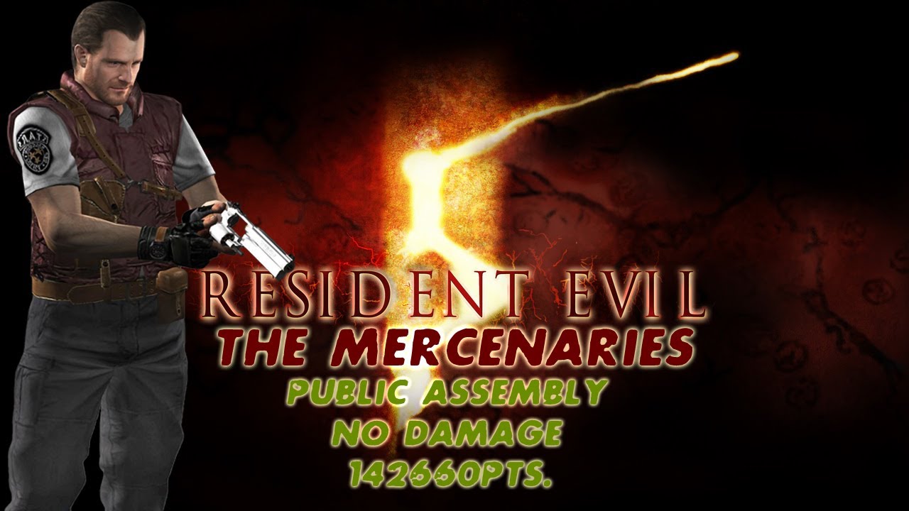 Resident Evil 5 The Mercenaries Reunion: Onkarian vs. Majinies [Solo, No Damage, 142660pts.]