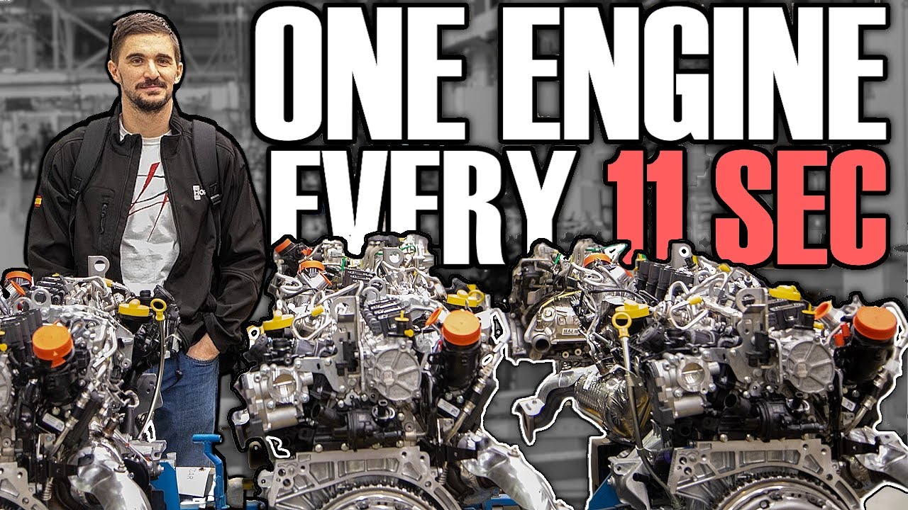 This Is How They Make 1 Million Engines Per Year - Come With Me Inside A Super-Modern Engine Factory