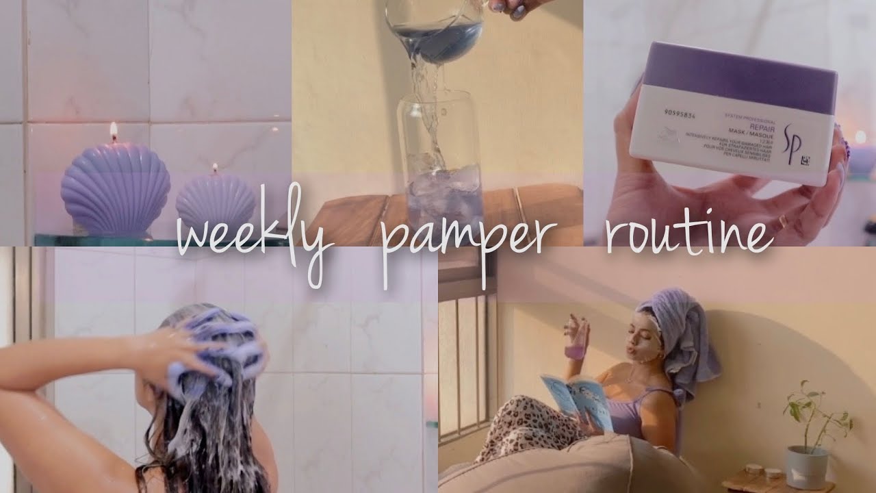 Weekly PAMPER ROUTINE / Selfcare *Purple aesthetics* #pamperroutine #weeklypamperroutine #selfcare