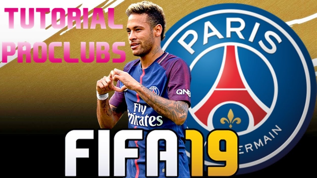 FIFA 19 - TUTORIAL FACE I Neymar JR (Paris Saint-Germain) [Pro Clubs]