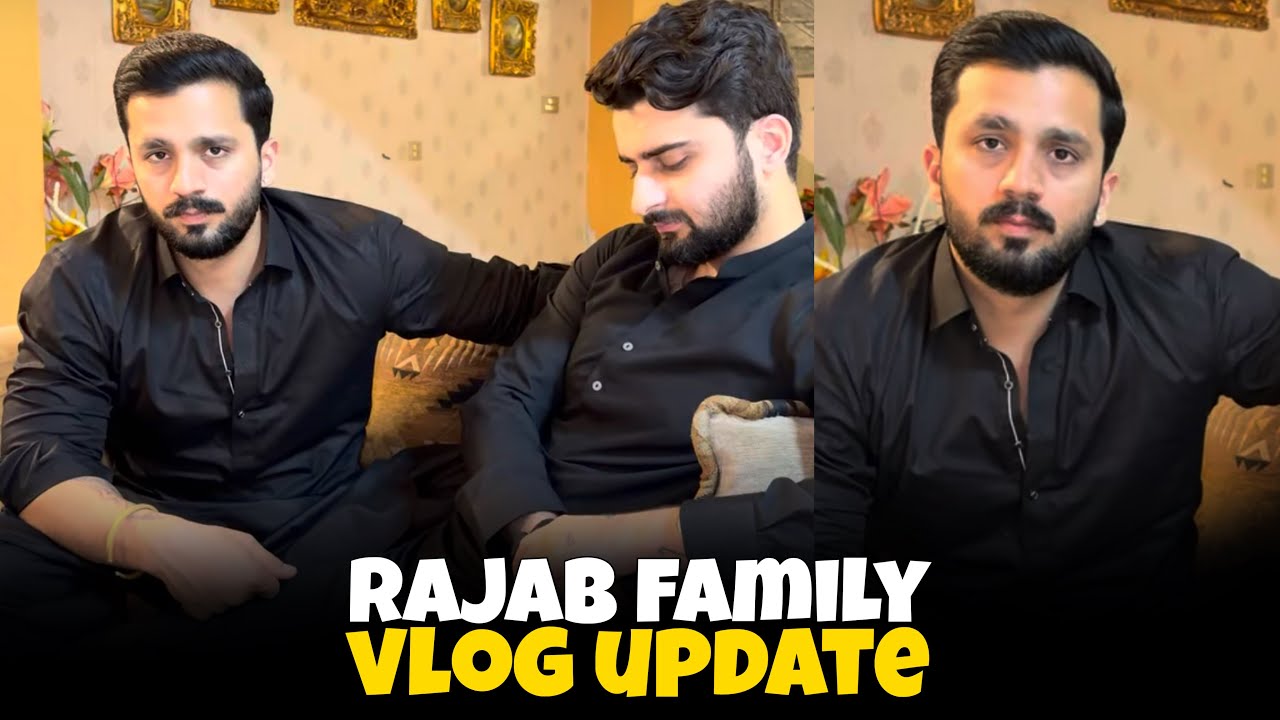 Rajab Family Vlog Update | Chief Saab Is No More With Us 😔