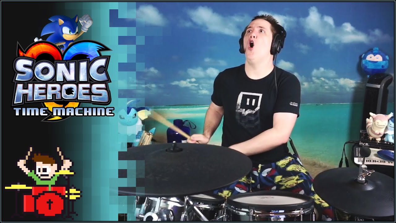 Sonic Heroes - This Machine On Drums!