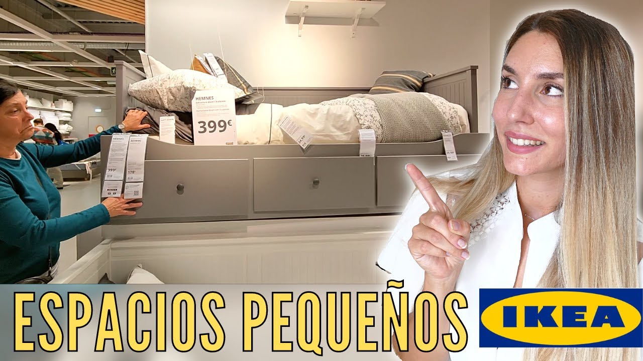 ASÍ APROVECHA el espacio IKEA👆 Trucos para OPTIMIZAR espacios MUY PEQUEÑOS😱