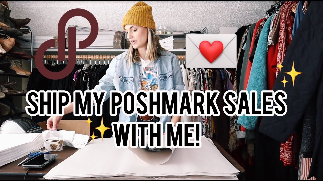 $1,700+ in Sales on Poshmark! Ship With Me and See What Sold FAST!