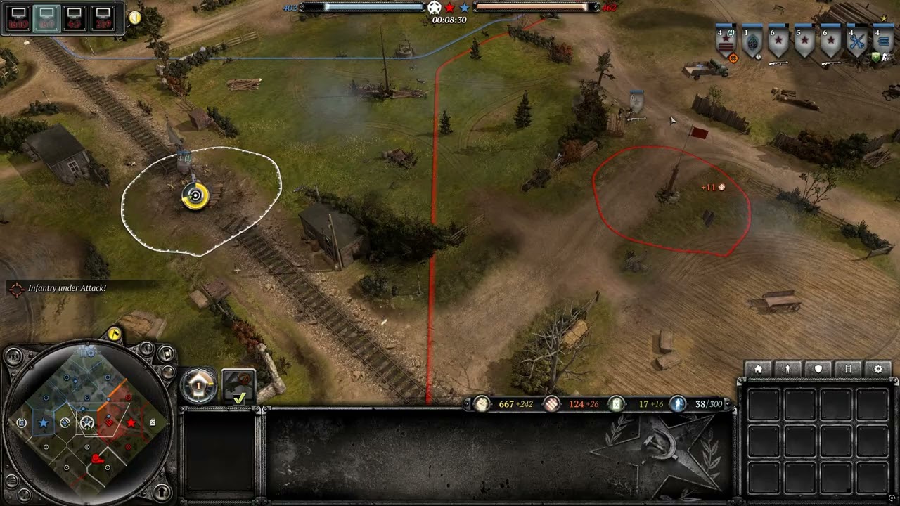 Coh 2 Wikinger Mod PvP # 131 - 1v1 - *OMSBON vs Freiwilligen Grenadier ([ITA]fbrisa)