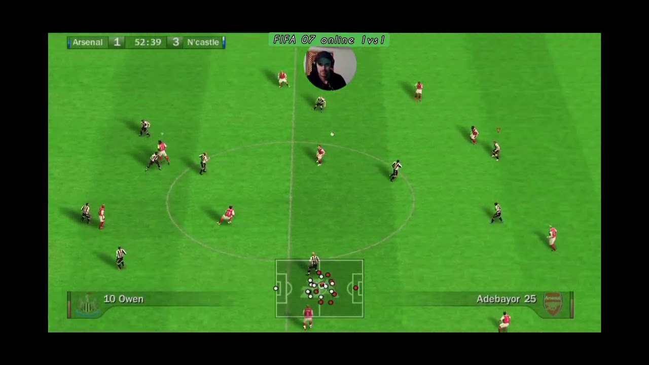 FIFA 07 Online 1vs1 | Highlights #61 ✅ - Michael James Owen great penalty at Emirates