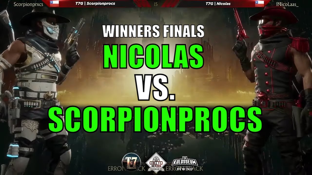T7G | Nicolas vs T7G | ScorpionProcs - Winners Finals - Obito Series Latam Sur Finals