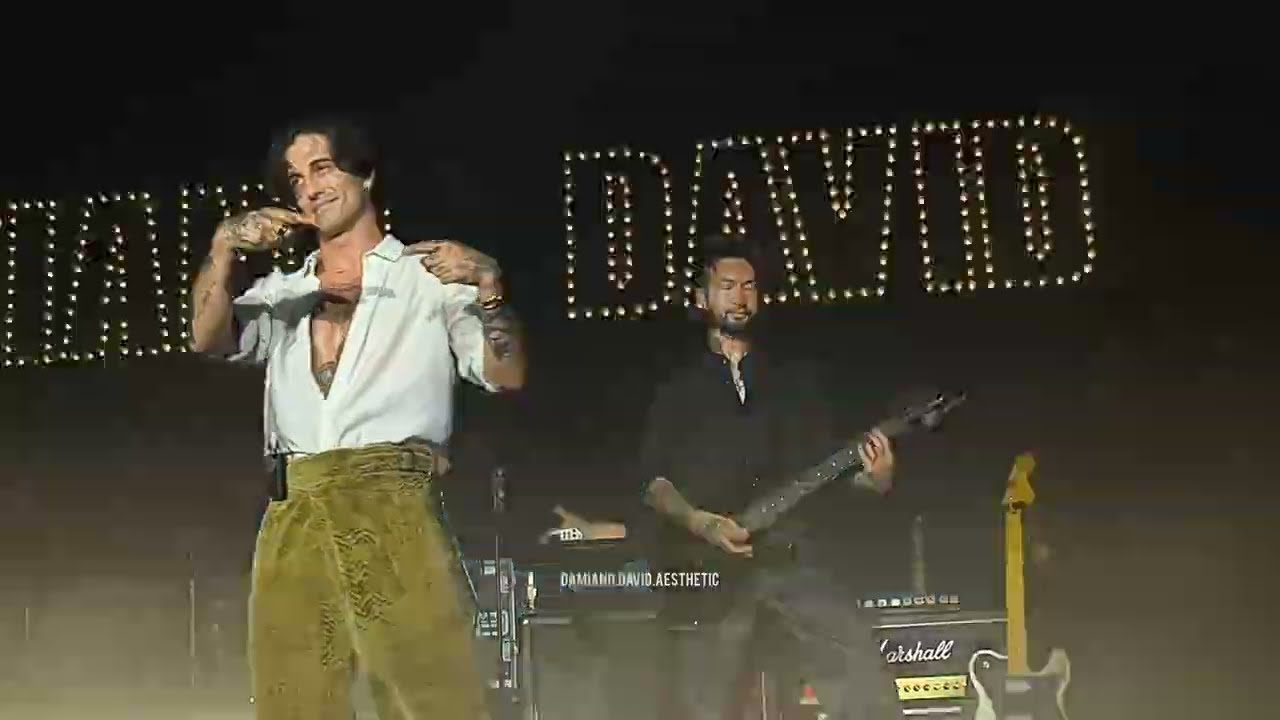 Damiano David — Mysterious Girl (FUNNY little FEARS Tour  Cologne, Germany 17.09.2025) LIVE