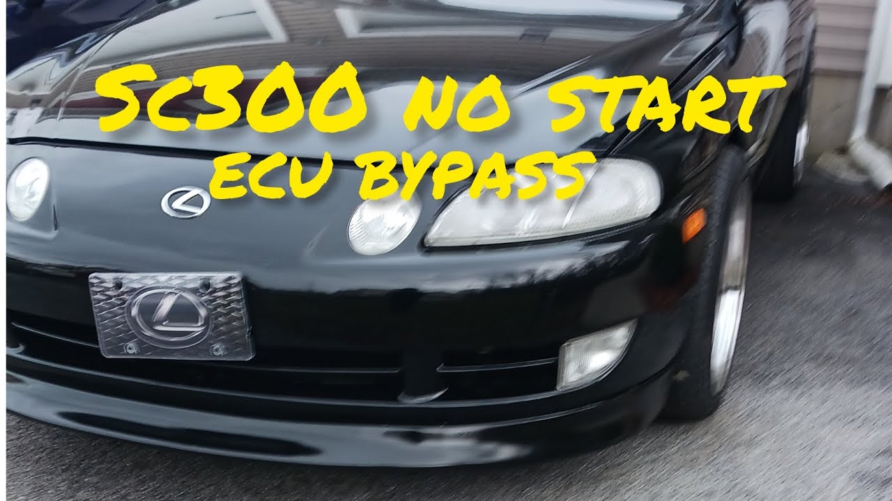 LEXUS SC300 /SC400 NO START ???  FUEL PUMP ECU BYPASS !!